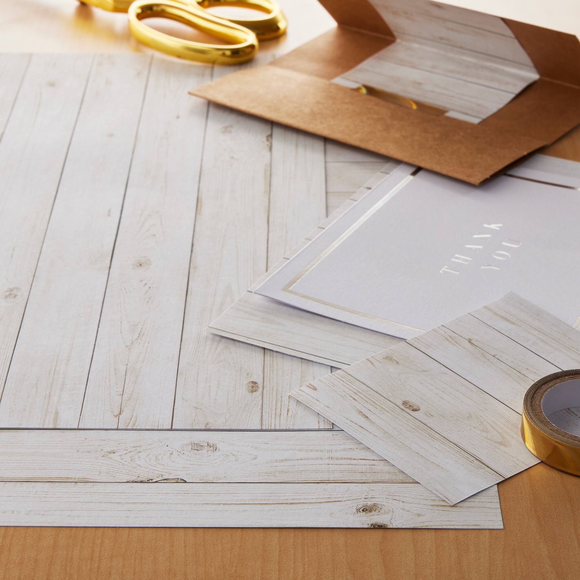 Ivory Planks Scrapbook Paper by Recollections®, 12" x 12"